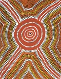 Alan Kenda, Kumgba Kutjara Tjukurpa, acrylic on canvas