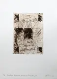 Ralph Hotere, Manhire's Midnight Windows at Carey's Bay, No. 1