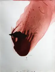 John Pule, Royal Virtues, ink and watercolour on paper