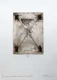 Ralph Hotere, Manhire's Midnight Windows at Carey's Bay, No. 4