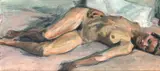 Richard McWhannell, Reclining Nude (Renee)