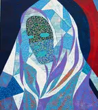 Arie Hellendoorn, Veil, oil on canvas