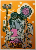 Denys Watkins, Mumbo Jumbo, screenprint, 6/25