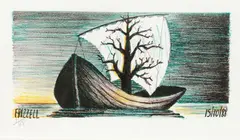 Dick Frizzell, Untitled, screenprint, 5/48