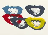 I Love Your Kiss Forever by Andy Warhol, silkscreen print by Sunday B. Morning, 313/2500, sold May 2024
