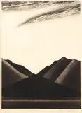Marilynn Webb, Lindis Pass 3, etching, 4/10