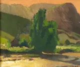 Ida Gertrude Eise, Huia, Whatipu, oil on board