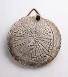 Len Castle, Large hanging form, oxide washed stoneware
