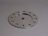 'Girotondo' Round Tray by Stefano Giovannoni & Guido Venturini for Alessi, stainless steel, made in Italy, offered May 2024