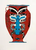 Shane Cotton, Whātonga, screenprint on 640gsm paper, 9/40