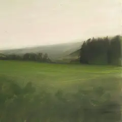 Andrew Barber, Paintings of Instagram (Δtoplessgardening), oil on canvas
