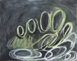 Milli Jannides, Upon, oil on canvas