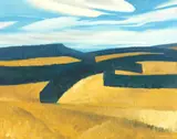 William Sutton, Plantation Series XIV, oil on canvas