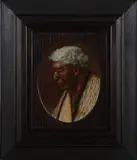 C. F. Goldie, The Whitening Snows of the Venerable Elder: Atama Paparangi, oil on board