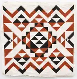 Nikau Hindin, Rehua, aute (paper mulberry), kōkōwai (red ochre), ngārahu (soot pigment)