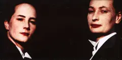 Christine Webster, Double Portrait, Cibachrome print