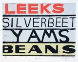 Dick Frizzell, Yams, screenprint, 27/60