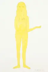 Francis Upritchard, Untitled (Venice 2009), applied watercolour on lithograph, edition of 100