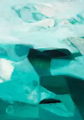 Louise Henderson, Untitled - Antarctic Series, oil on board