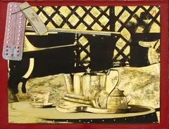 Michael Shepherd, Lifestyle with Memory Triggers, oil on canvas