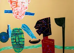 Denys Watkins, Untitled, acrylic on paper