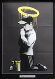 Forgive us our trespassing by Banksy, double-sided poster print, offered Feb 2024