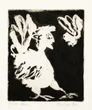 Alexis Hunter, News, etching, A/P