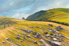 Steve Bellamy, Nelson, acrylic on canvas
