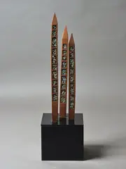 Graham Bennett, Three Spires, steel and granite