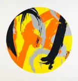 Max Gimblett, Moon Dreams, unique screenprint