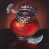 Sylvia Siddell, Icarus, oil on canvas