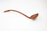 Levi Borgstrom, Hooked ladle, carved wood