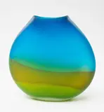 Garry Nash, Landscape vessel, blown glass