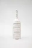 John Parker, Grooved bottle vase, glazed ceramic