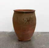 Barry Brickell, Planter, unglazed terracotta with natural patina