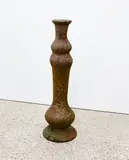 Barry Brickell, Untitled, sculpted terracotta, unglazed with natural patina, impressed inscriptions to the upper body (repaired)