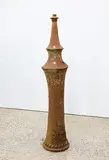Barry Brickell, Untitled, sculpted terracotta, unglazed with natural patina (repaired)