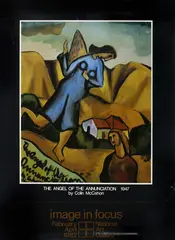 Colin McCahon, Rita Angus, Anne Estelle Rice, Pat Hanly, Four  exhibition poster prints
