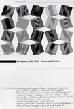 Six exhibition poster prints by Carl Sydow, Daniel Buren, Matt Pine, and others, offered Feb 2024