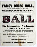 Broadsheet - Wellington [1845], Fancy Dress Ball, under the direction of stewards, Tuesday, March 4, 1845, 1845