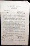 Embarkation Order - Application No 3406-78 by New Zealand Company [1841], sold Dec 2023