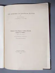 H.D. Skinner [2 Copies], The Morioris of the Chatham Islands