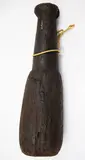 Patu Aruhe, Wooden fern root pounder, Y09047