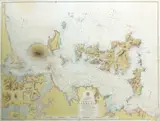Admiralty Hydrographic Office, Entrance to Auckland Harbour