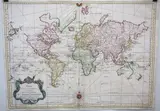 Jacques Nicolas Bellin, Essai d’une carte réduite contenant les parties connues du globe terrestre