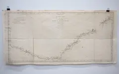James Cook, Kaart van Nieuw Zuid Wales of de Oostlijke Kust van Nieuw Holland