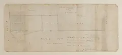 Charles Heaphy, Plan of Fort St, Auckland
