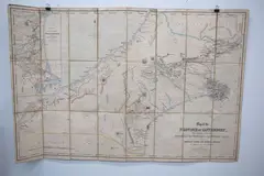 Edward Stanford, Map of the Province of Canterbury, New Zealand