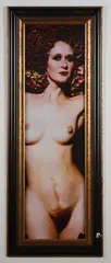 Christine Webster, Hydrangea Woman, cibachrome (framed fragment) 1993/95