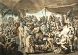 Johanne Zoffany, Colonel Mordaunt’s Cock Match